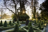 The Slate Garden at Hergest Croft in January