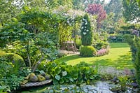 Pond in the garden 