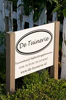 Company sign De Tuinerie 