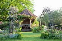 Pavilion in the garden 