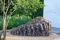 Garden object made of cedar wood, Lupinus The Chandelier 