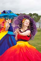 Dancer at the Tatton Park Flower Show 