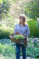 Garden owner, Dina Deferme 