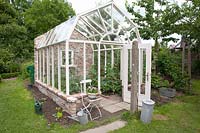 Self-built greenhouse 