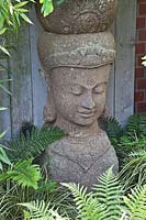 Buddha made of stone 