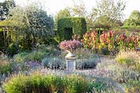 Autumn herb garden 