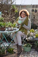 Garden owner, Angelika Faber 