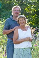 Garden owners, Machteld and Wessel van Soest-Hartmann 