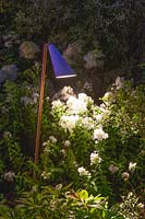 Outdoor light in the garden 