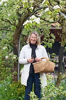 Garden owner Thea van Maldegem 